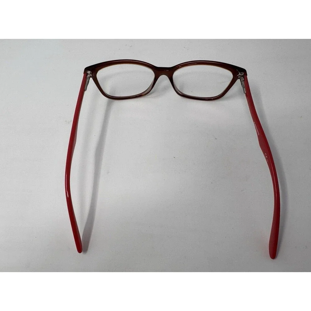 Carrera CA6618 Eyeglass Frames Only 140 Black Red Burgundy ORB
